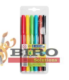Carioci 6 Culori CENTROPEN WASHABLE